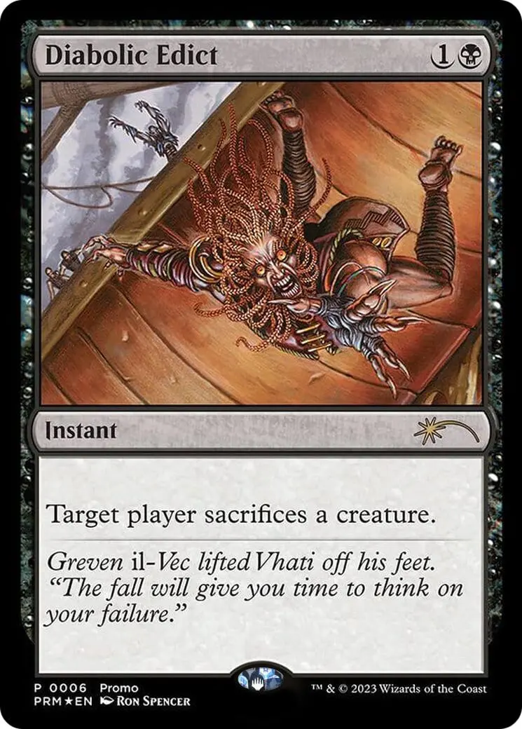 Diabolic Edict (Graphic Novel Insert) [Media Promos] 1