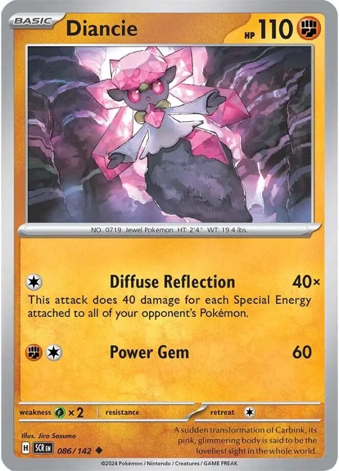 Diancie (086/142) [Scarlet & Violet: Stellar Crown] 1