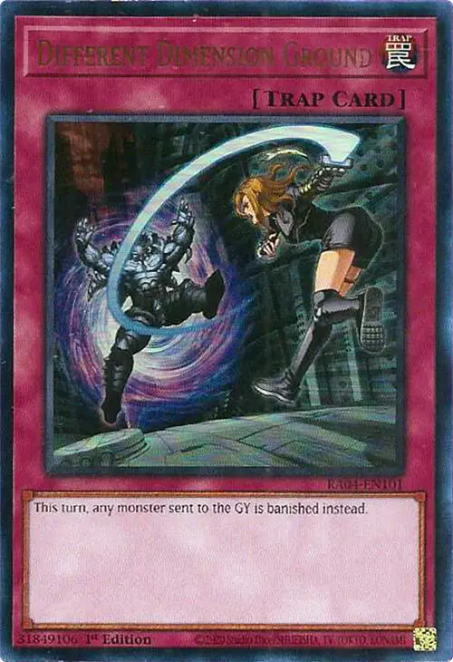 Different Dimension Ground [Ra04-En101] Ultra Rare 1