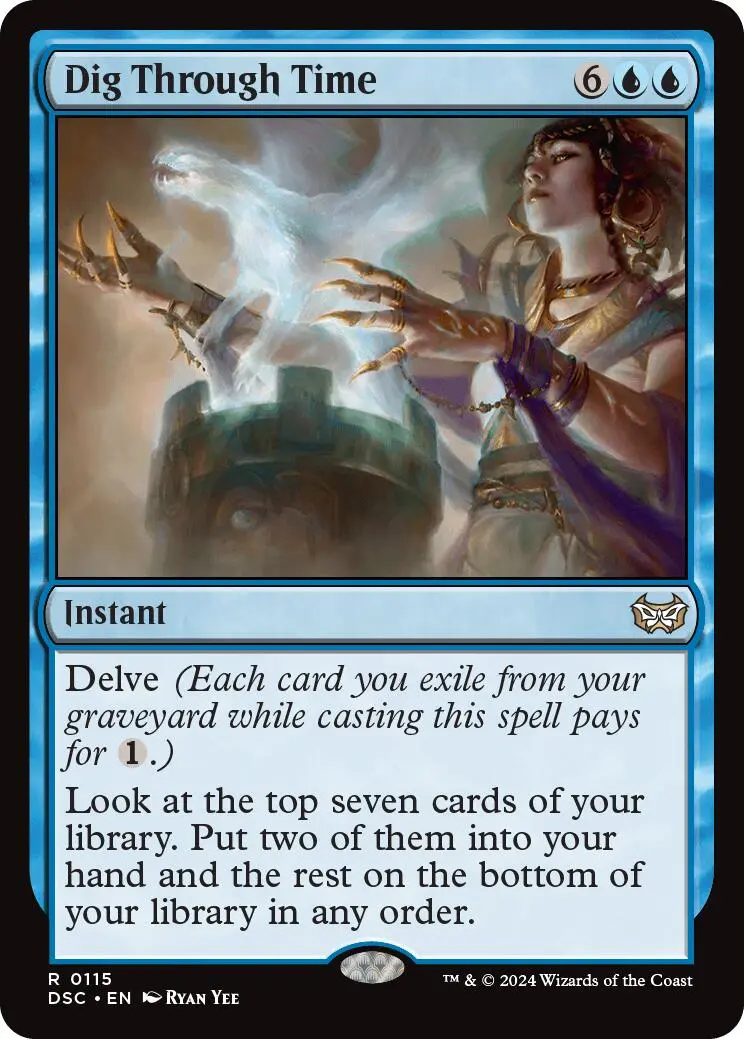 Dig Through Time [Duskmourn: House Of Horror Commander] 1