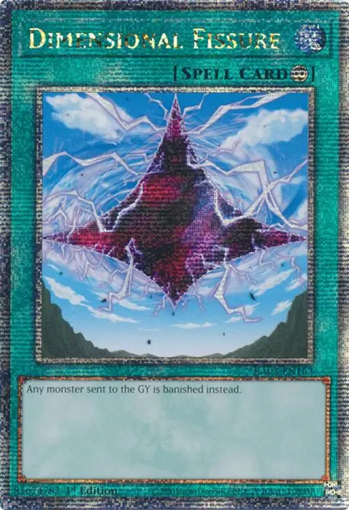 Dimensional Fissure (Quarter Century Secret Rare) [Ra03-En163] Quarter Century Secret Rare 1