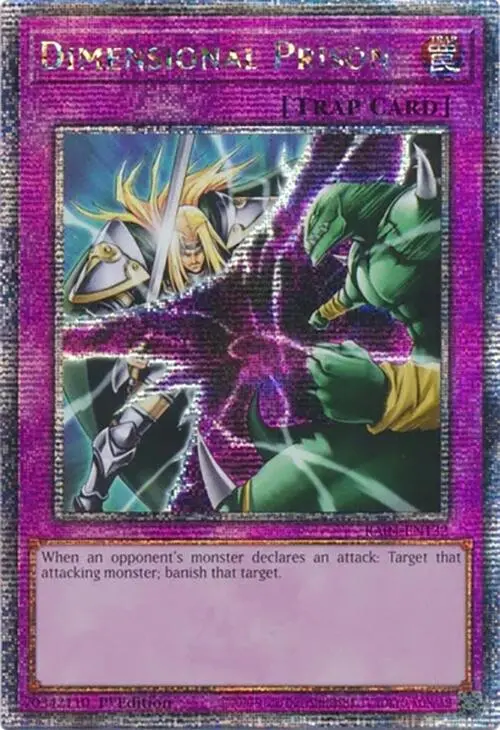 Dimensional Prison [Ra04-En132] Quarter Century Secret Rare 1