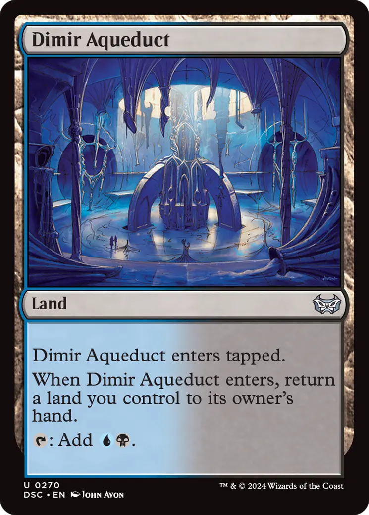 Dimir Aqueduct [Duskmourn: House Of Horror Commander] 1