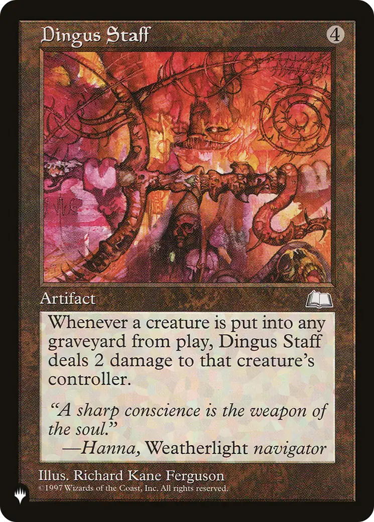 Dingus Staff [The List] 1