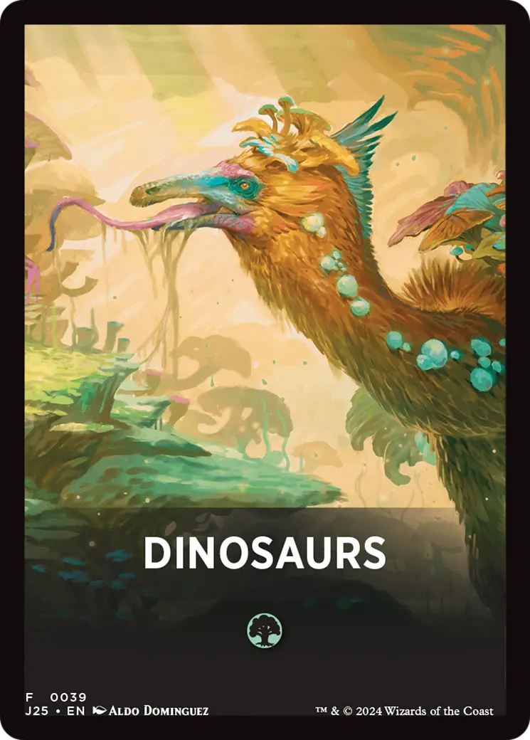 Dinosaurs Theme Card [Foundations Jumpstart Front Cards] 1