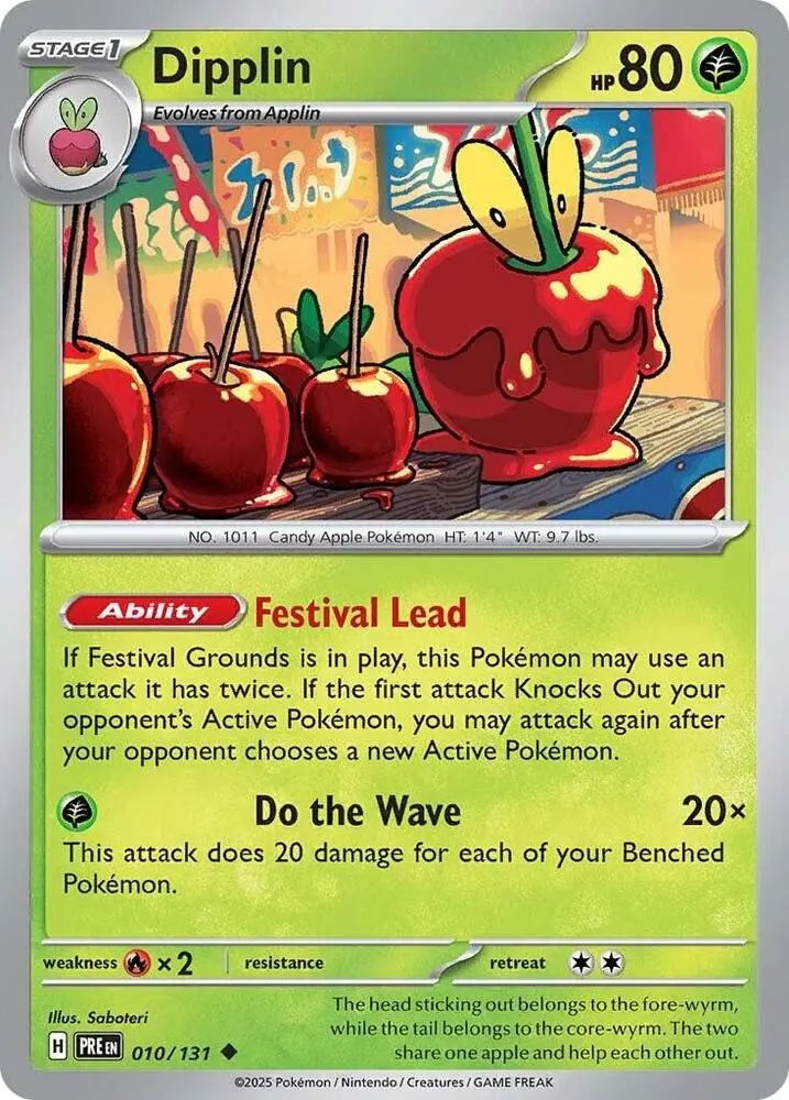 Dipplin (010/131) [Scarlet & Violet: Prismatic Evolutions] 1