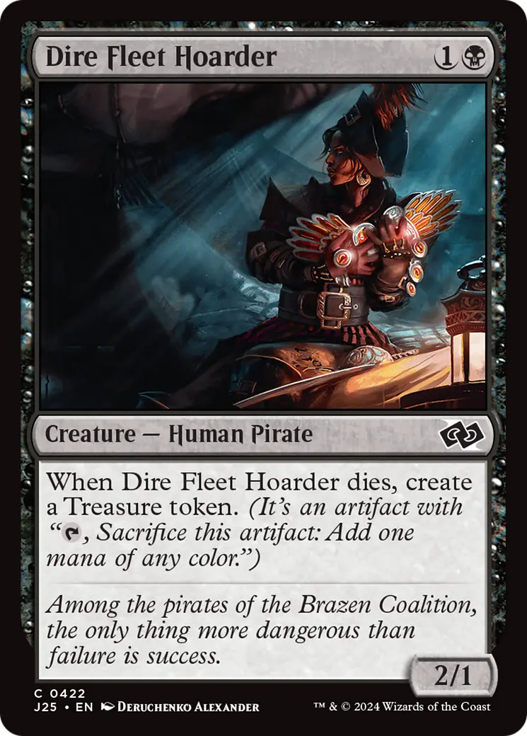Dire Fleet Hoarder [Foundations Jumpstart] 1