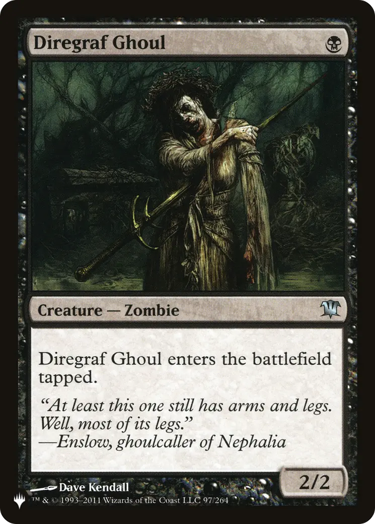 Diregraf Ghoul [The List] 1