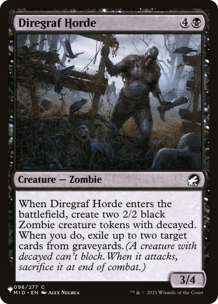 Diregraf Horde [The List] 1