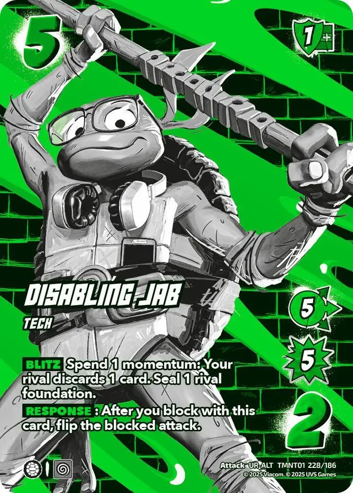 Disabling Jab (Alternate Art) - Teenage Mutant Ninja Turtles (Tmnt) 1