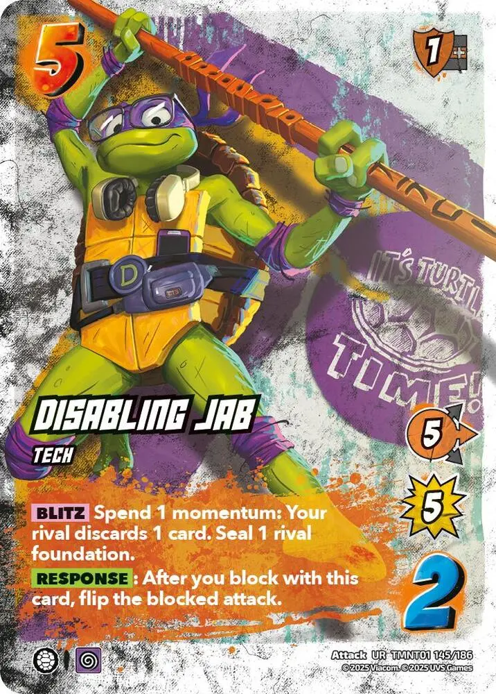 Disabling Jab - Teenage Mutant Ninja Turtles (Tmnt) 1