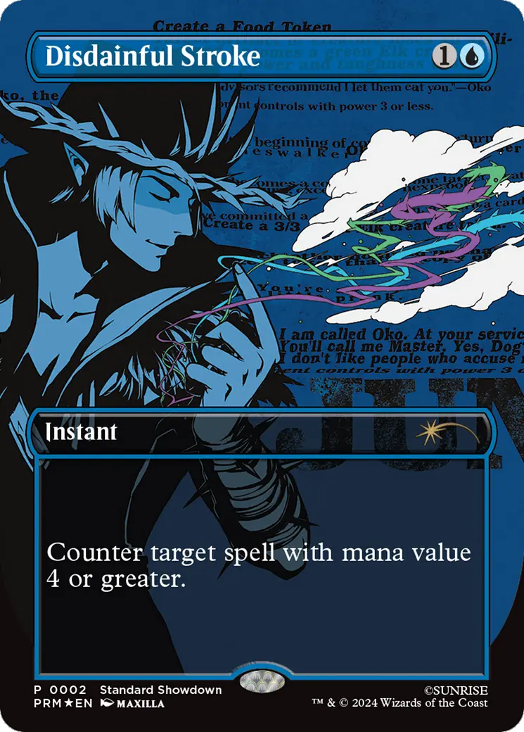 Disdainful Stroke [Standard Showdown Promos] 1