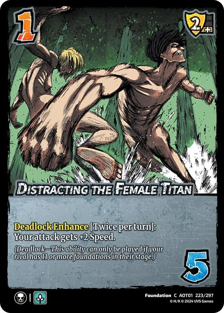 Distracting The Female Titan 1