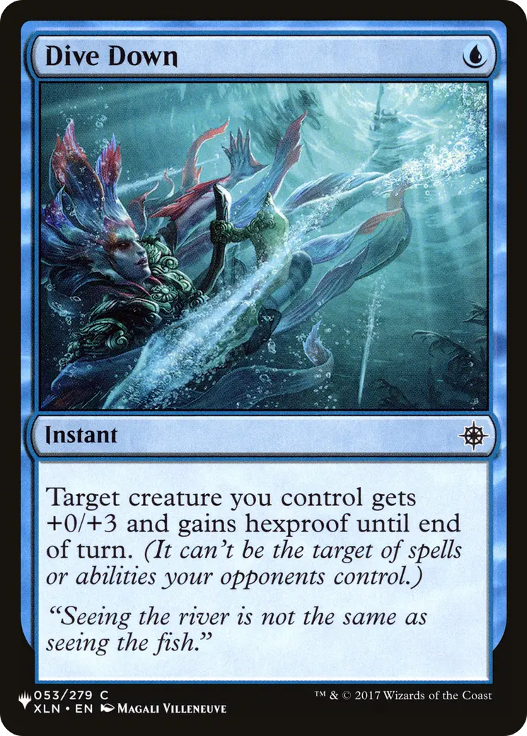 Dive Down [The List] 1