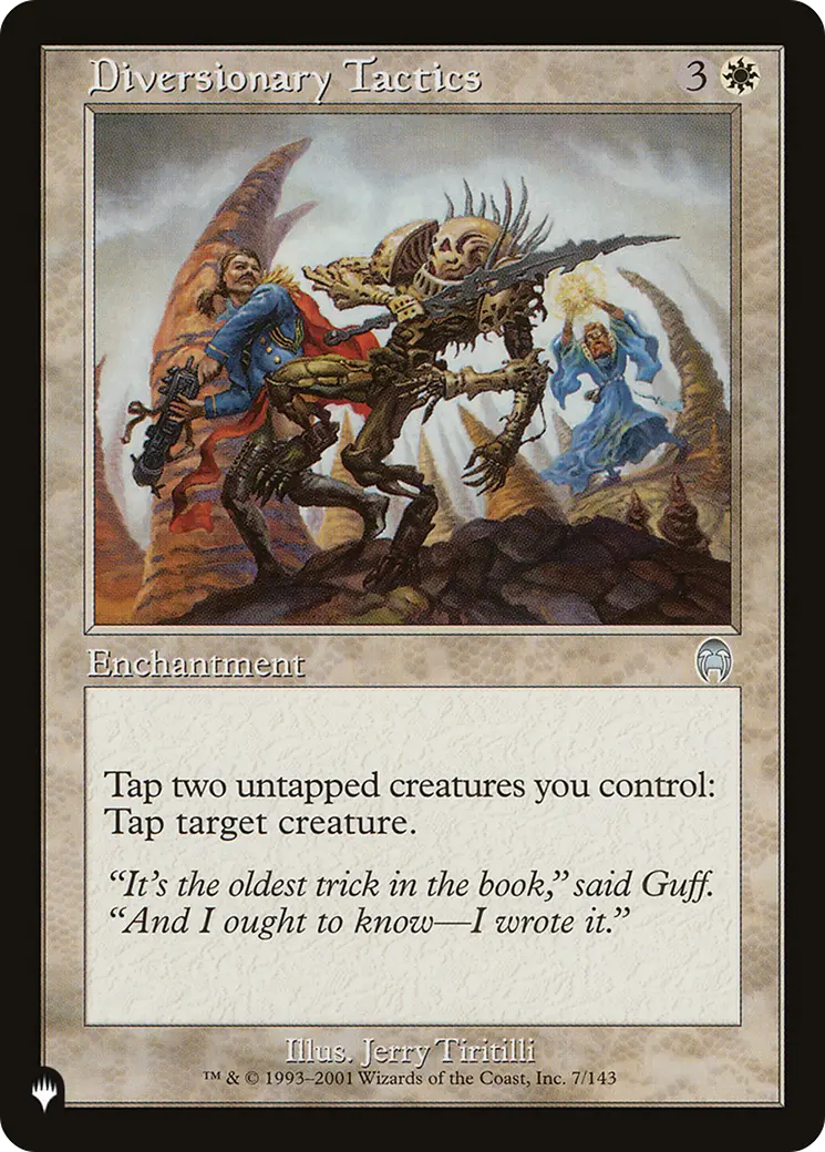 Diversionary Tactics [The List] 1