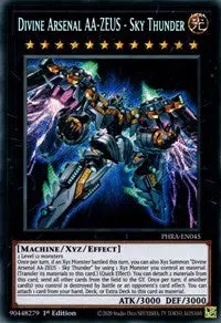 Divine Arsenal Aa-Zeus - Sky Thunder [Phra-En045] Secret Rare 1