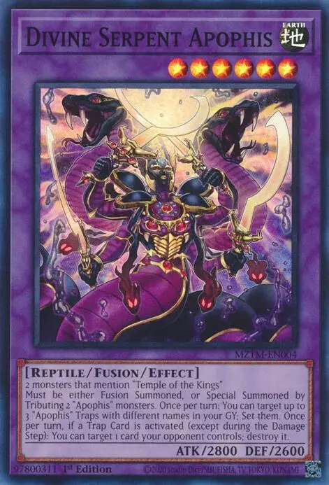 Divine Serpent Apophis [Mztm-En004] Super Rare 1