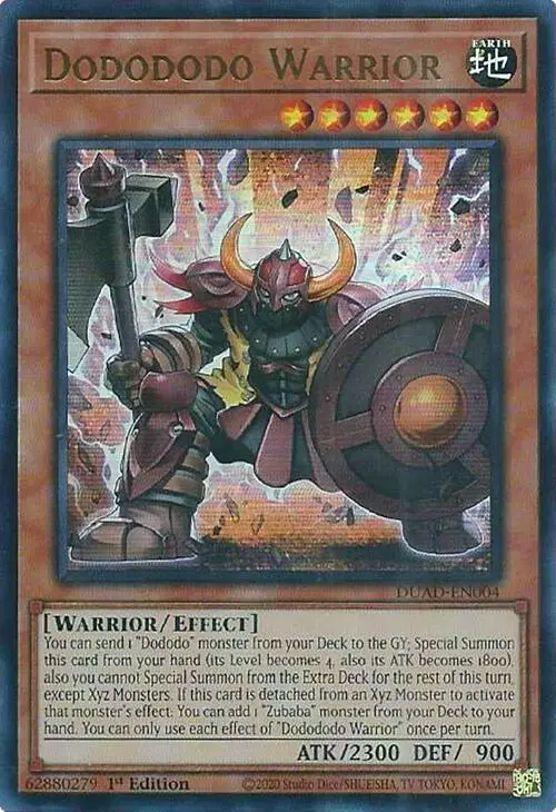 Dodododo Warrior [Duad-En004] Ultra Rare 1