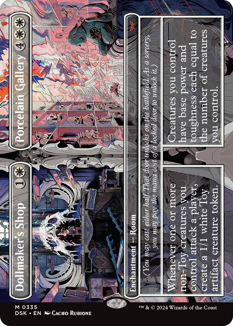 Dollmaker's Shop // Porcelain Gallery (Borderless) [Duskmourn: House Of Horror] 1