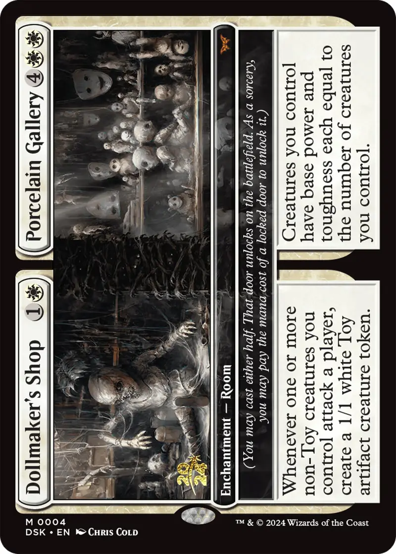 Dollmaker's Shop // Porcelain Gallery [Duskmourn: House Of Horror Prerelease Promos] 1