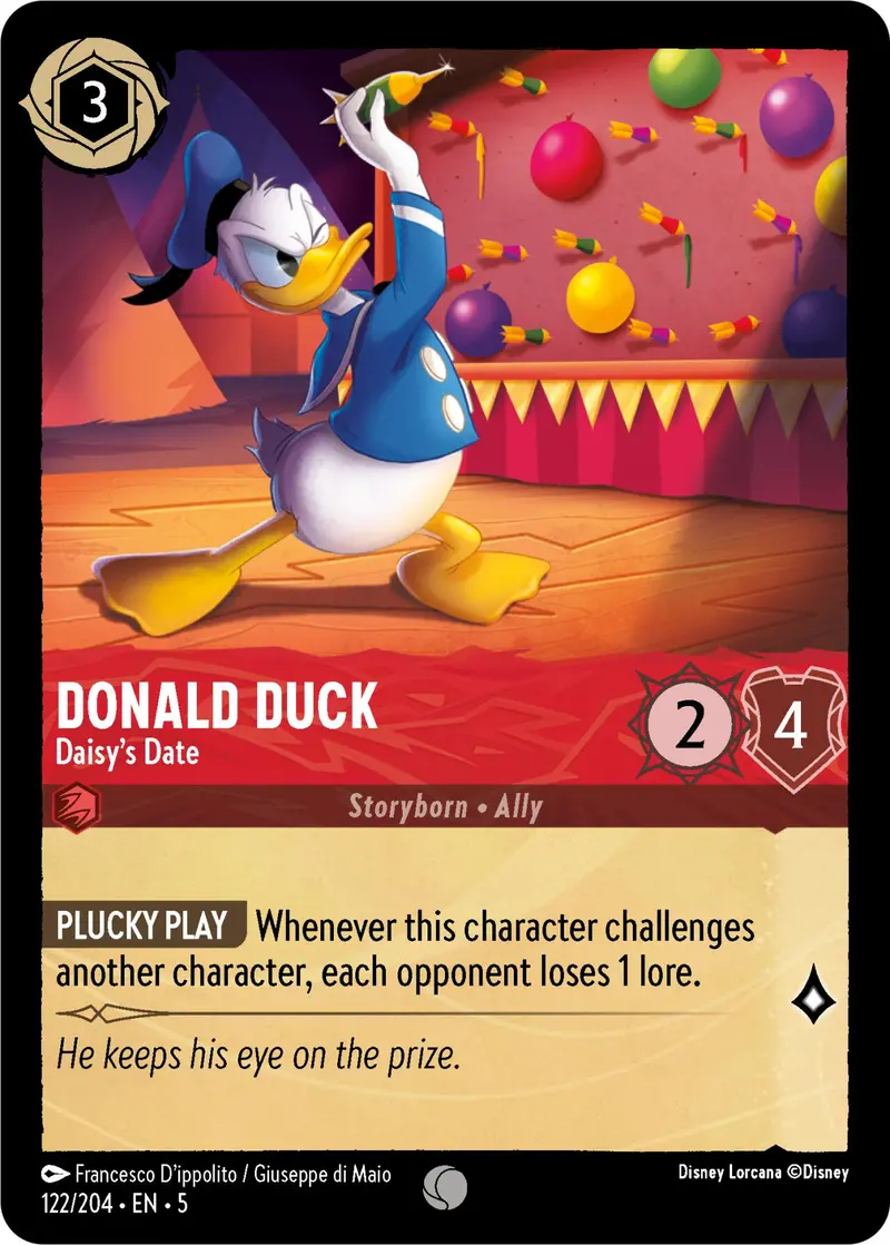Donald Duck - Daisy's Date (122/204) [Shimmering Skies] 1
