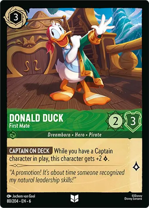Donald Duck - First Mate (80/204) [Azurite Sea] 1