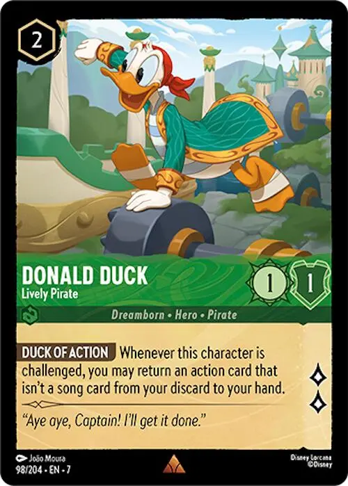 Donald Duck - Lively Pirate (98/204) [Archazia's Island] 1