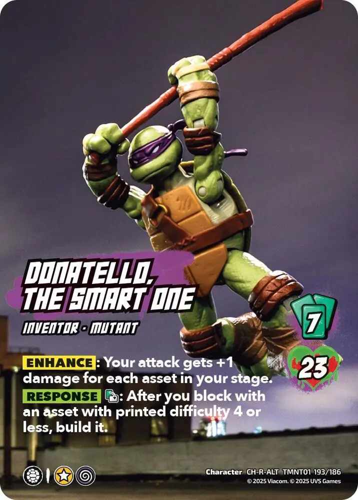 Donatello, The Smart One (Alternate Art) (193) - Teenage Mutant Ninja Turtles (Tmnt) 1