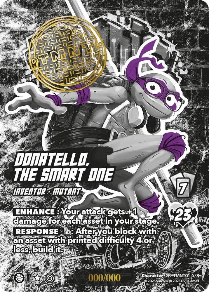 Donatello, The Smart One (Serial Numbered) - Teenage Mutant Ninja Turtles (Tmnt) #48 1