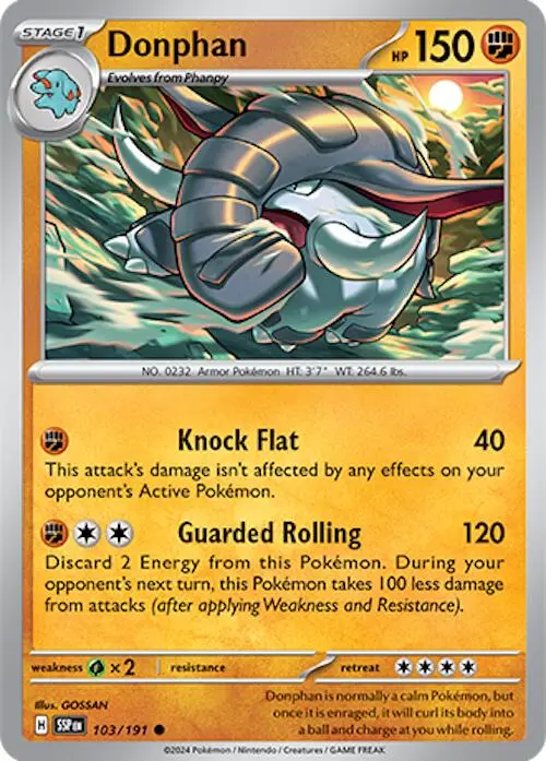 Donphan (103/191) [Scarlet & Violet: Surging Sparks] 1