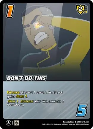 Don't Do This - Stk04 16/22 - C 1