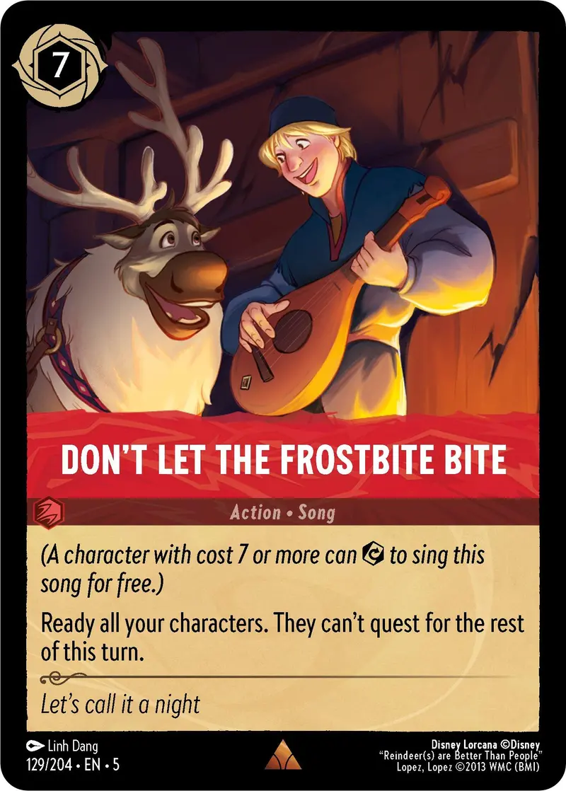 Don't Let The Frostbite Bite (129/204) [Shimmering Skies] 1