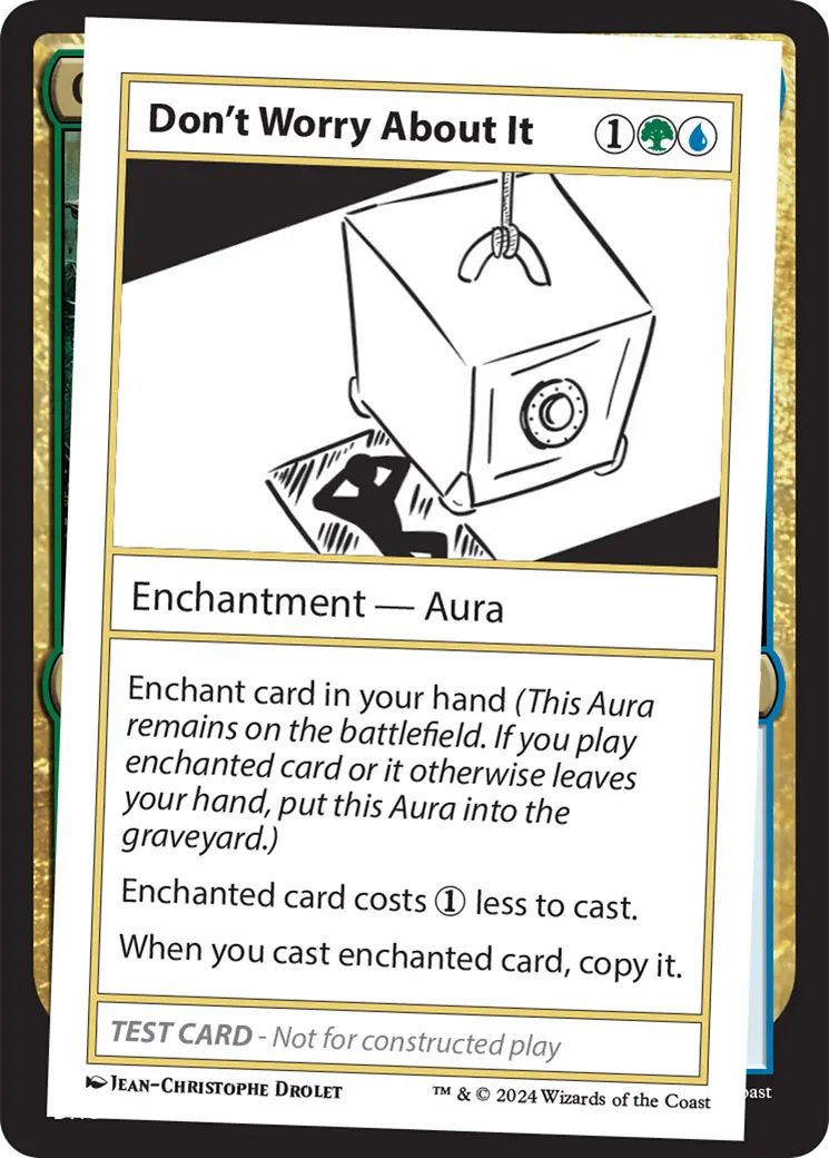 Don't Worry About It [Mystery Booster 2 Playtest Cards] 1