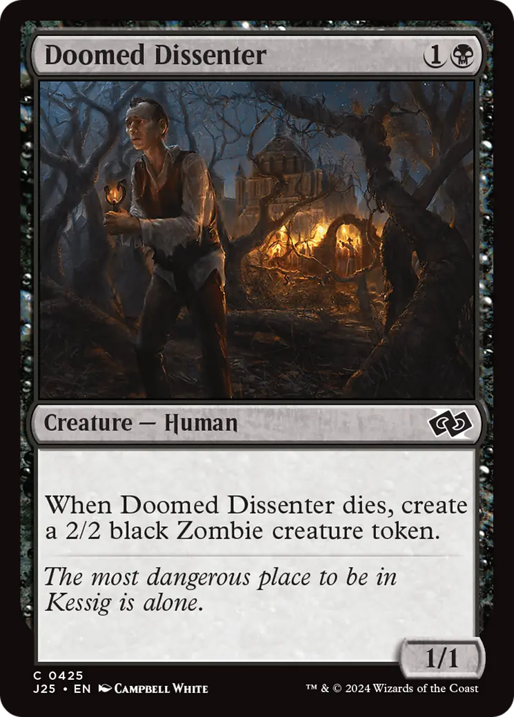 Doomed Dissenter [Foundations Jumpstart] 1