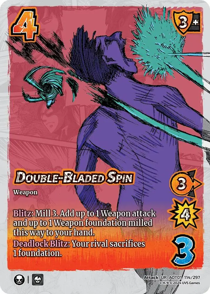 Double-Bladed Spin - Attack On Titan: Battle For Humanity (Aot1) 1