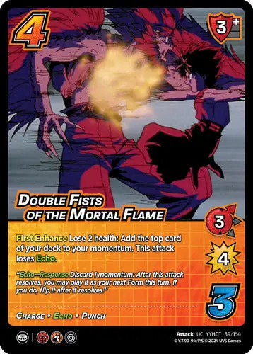 Double Fists Of The Mortal Flame 1