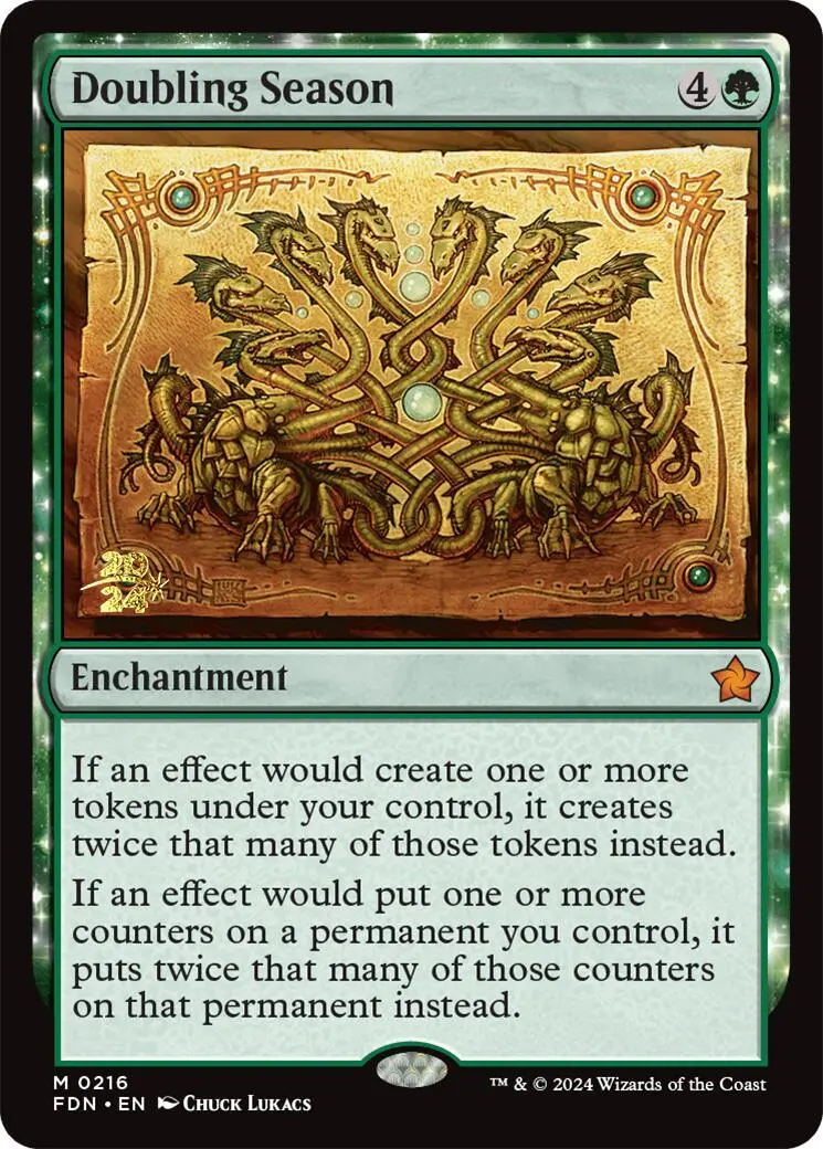Doubling Season [Foundations Prerelease Promos] 1