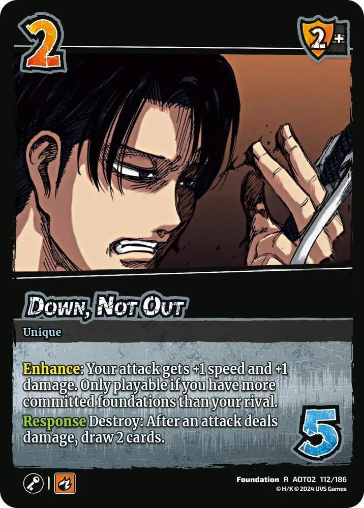 Down, Not Out - Attack On Titan: Origins Of Power (Aot02) 1