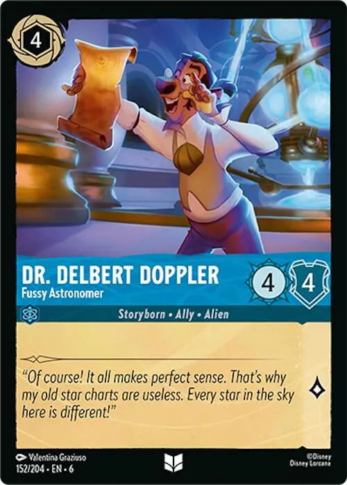 Dr. Delbert Doppler - Fussy Astronomer (152/204) [Azurite Sea] 1