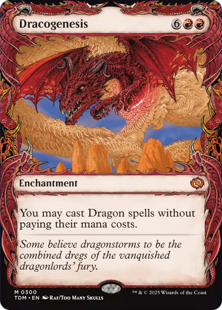 Dracogenesis (0300) (Showcase) [Tarkir: Dragonstorm] 1