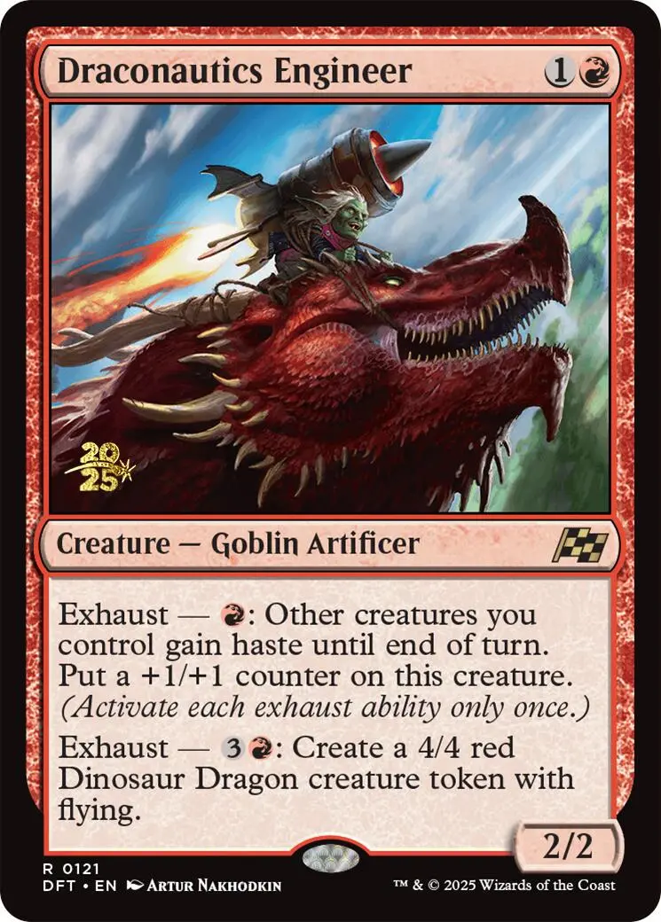 Draconautics Engineer [Aetherdrift Prerelease Promos] 1