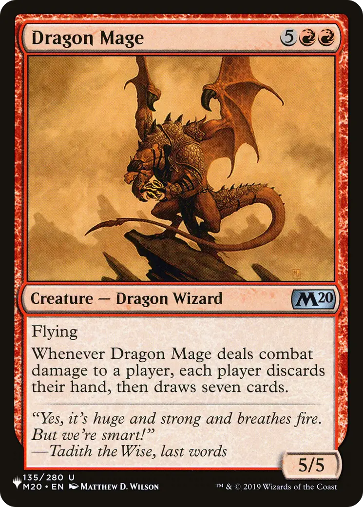 Dragon Mage [The List] 1