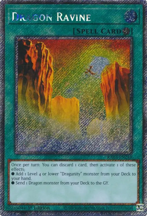Dragon Ravine (Platinum Secret Rare) [Ra03-En248] Platinum Secret Rare 1