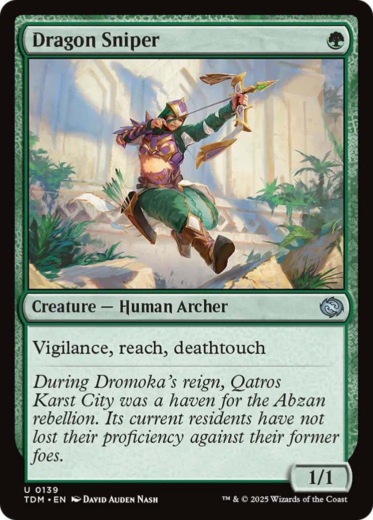 Dragon Sniper [Tarkir: Dragonstorm] 1