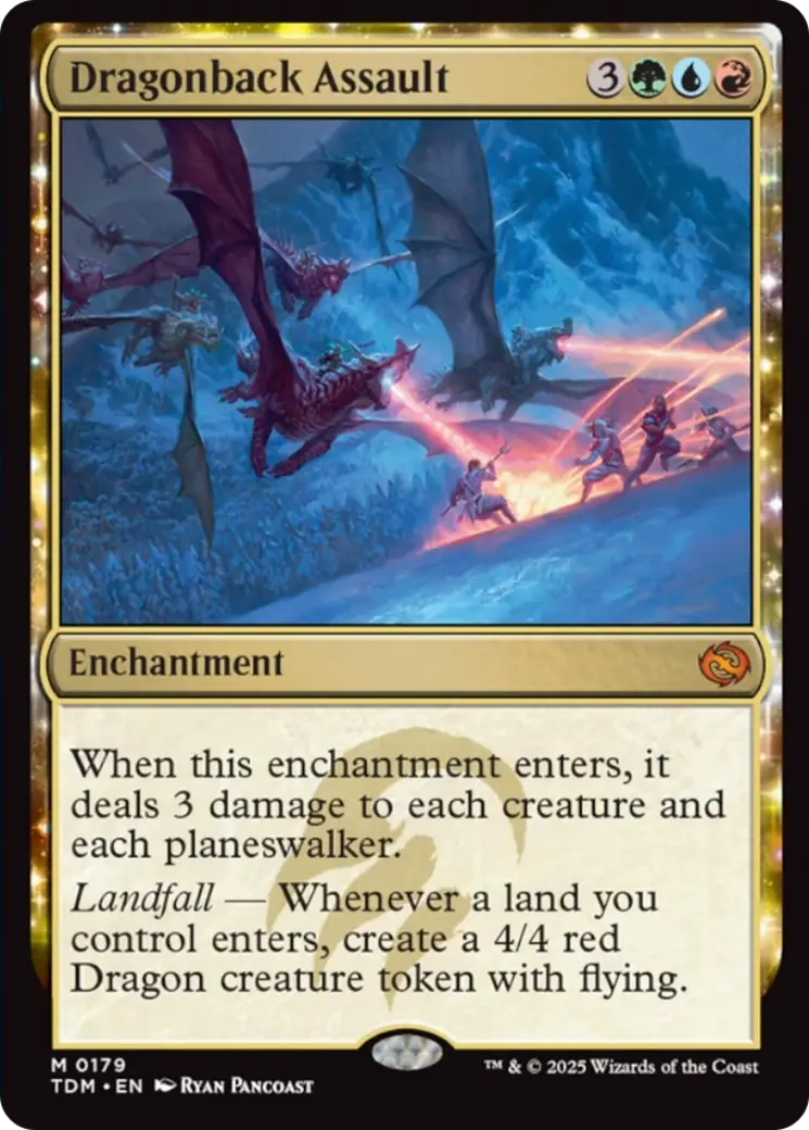 Dragonback Assault [Tarkir: Dragonstorm] 1