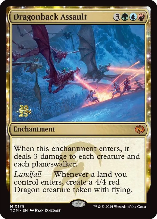 Dragonback Assault [Tarkir: Dragonstorm Prerelease Promos] 1