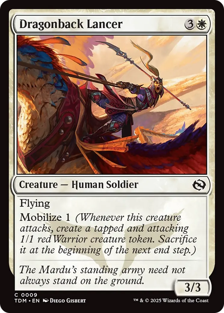 Dragonback Lancer [Tarkir: Dragonstorm] 1