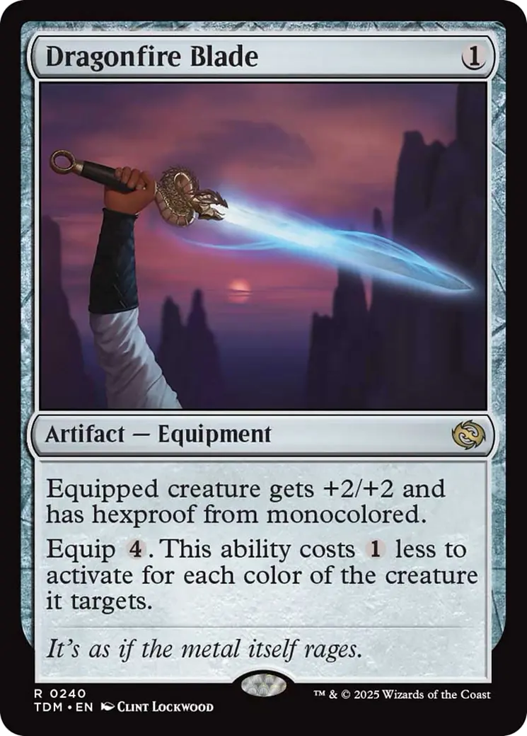 Dragonfire Blade [Tarkir: Dragonstorm] 1