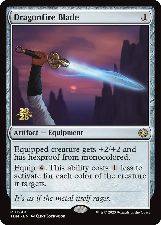 Dragonfire Blade [Tarkir: Dragonstorm Prerelease Promos] 1