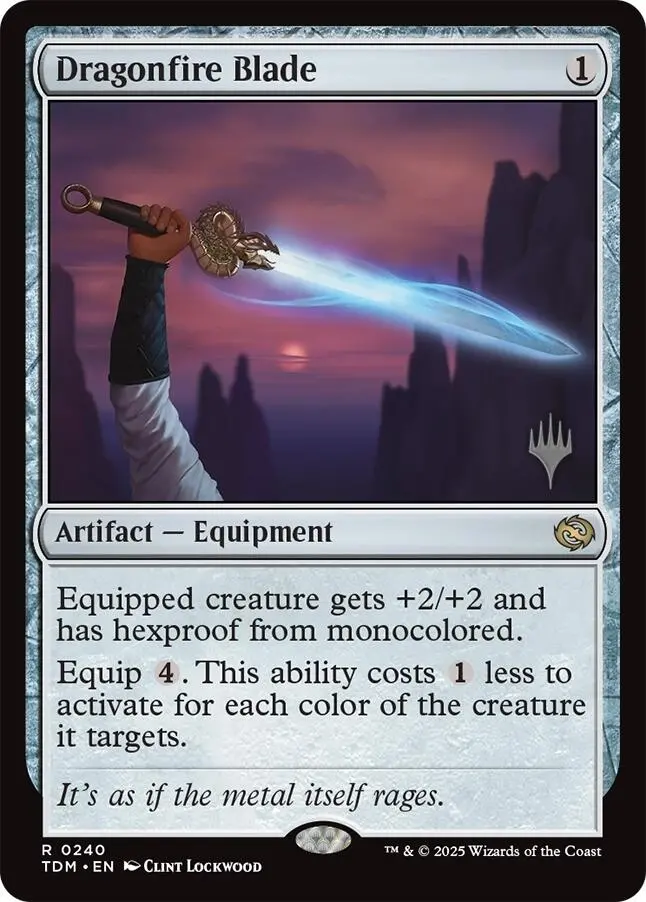 Dragonfire Blade [Tarkir: Dragonstorm Promos] 1